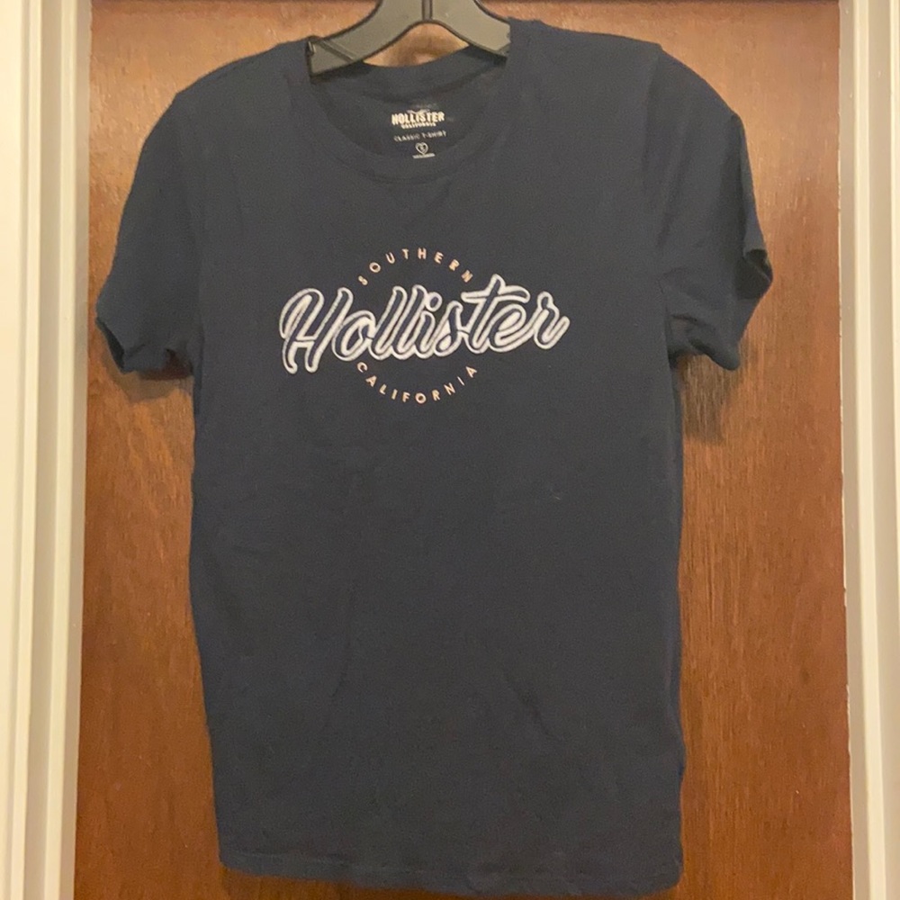 Hollister blue classic t-shirt